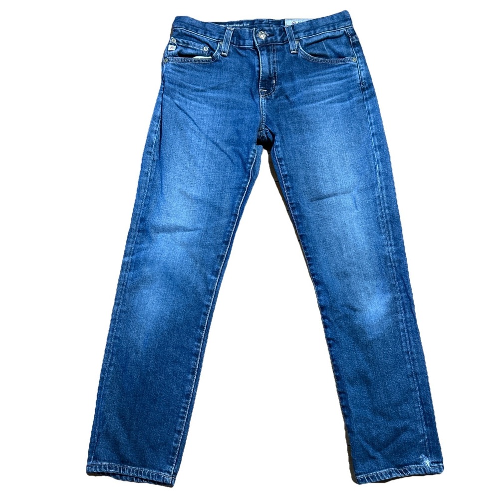 AG Adriano Goldschmied Women's Boyfriend Jeans - Medium Blue
